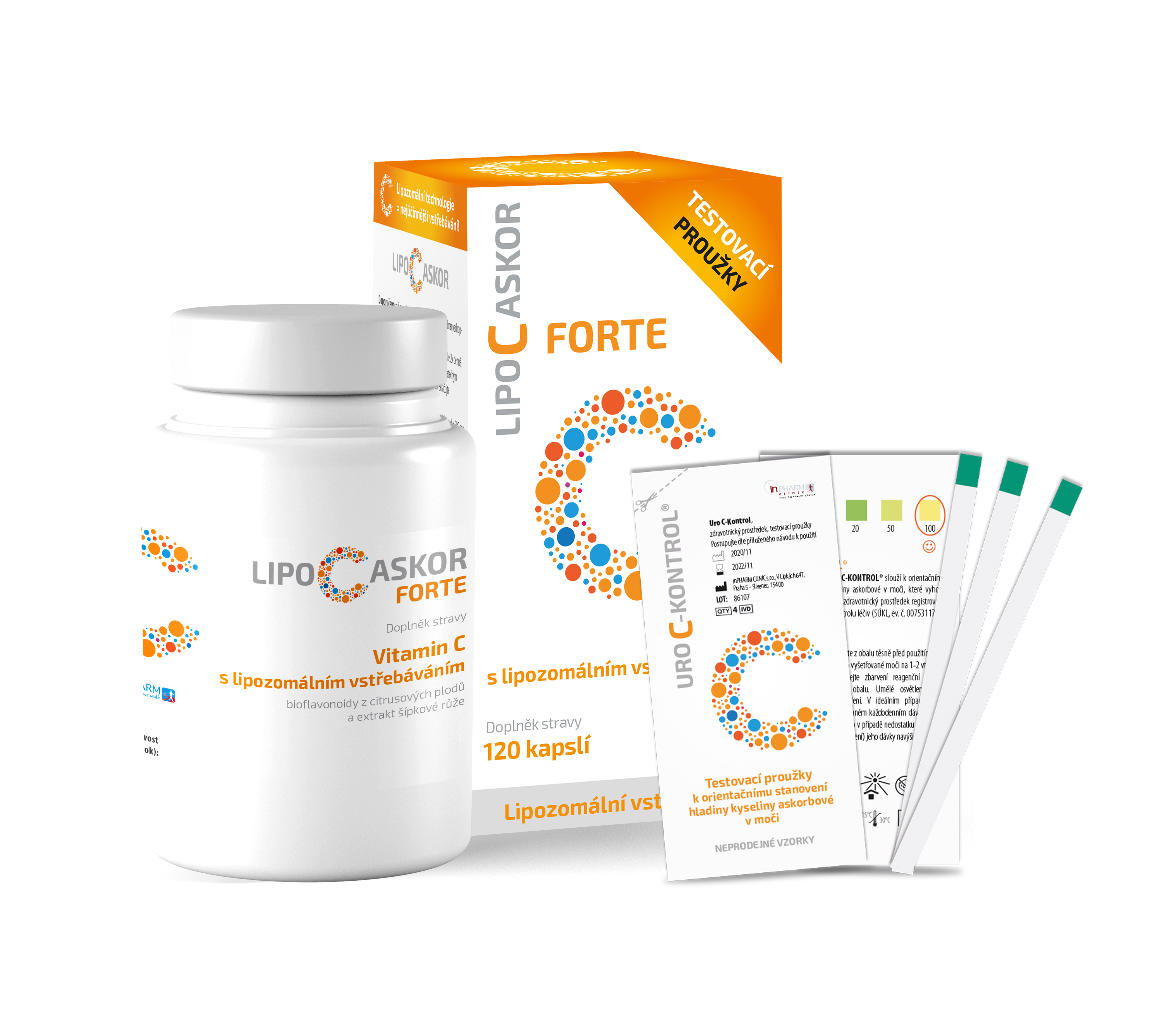 LIPO C ASKOR FORTE 120 kapslí